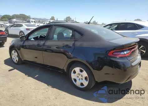2015 Dodge Dart Se z USA, uszkodzony, nr VIN 1C3CDFAA9FD345822
